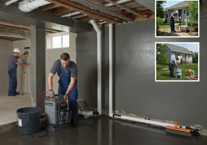 Basement Waterproofing and Flood Prevention process in Fruit Hill, OH